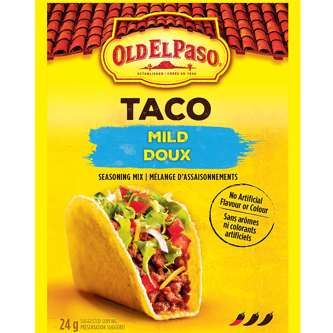 Taco Seasoning Mix Mild & Mexican Delight Old El Paso